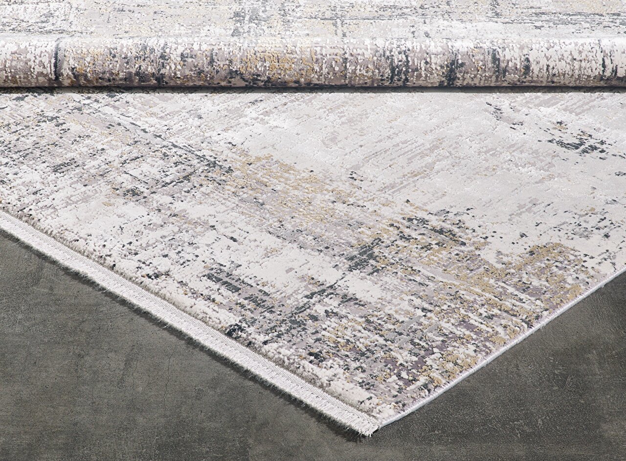 Viscose Blend Modern Rug