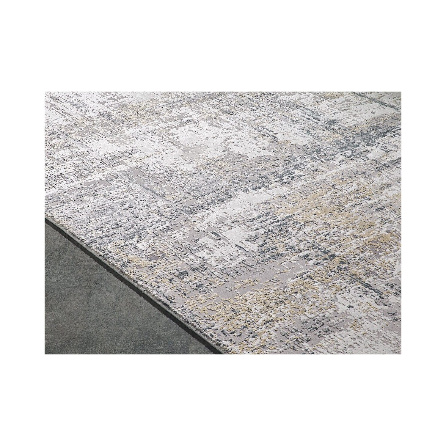 Viscose Blend Modern Rug