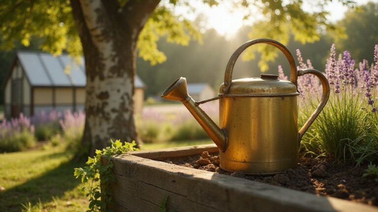 decorative gardening watering can