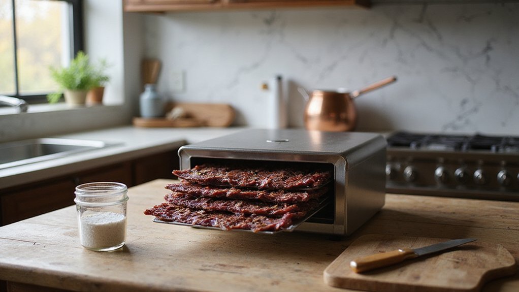 deer jerky dehydration process