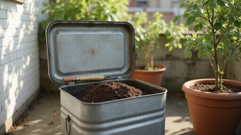 diy trash can compost