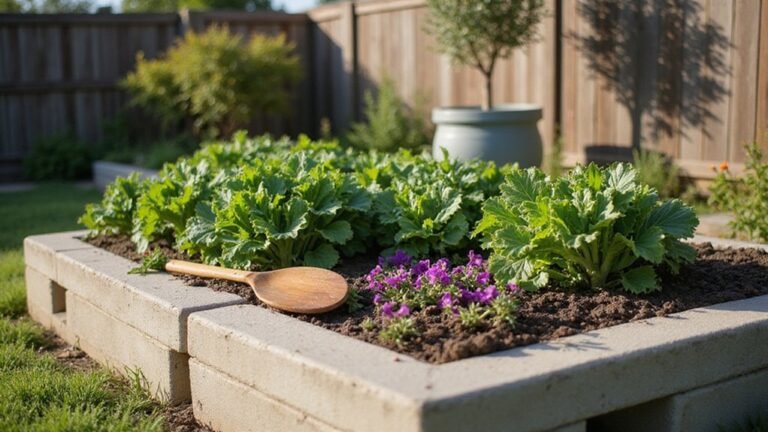 durable concrete block gardens