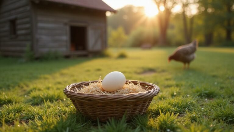 prepare homemade chicken eggs