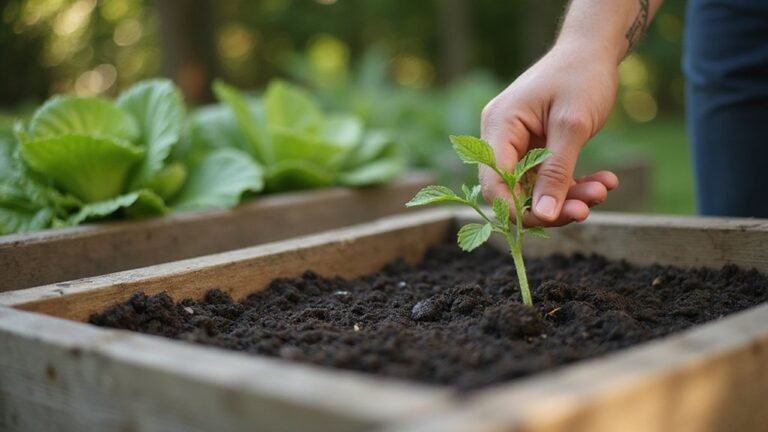suitable soil and plants