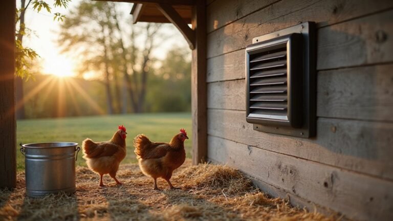 top chicken coop ventilation