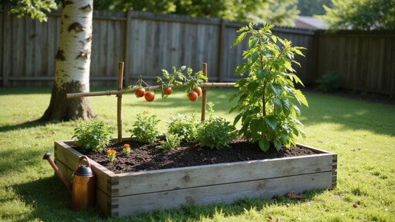 top compost filled garden beds