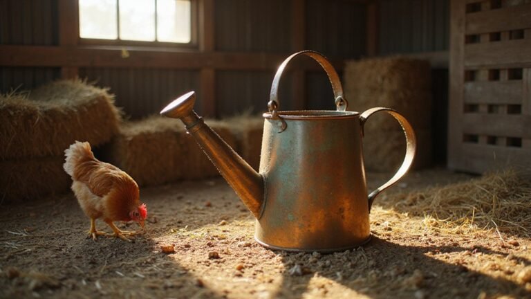 vintage copper chicken waterer
