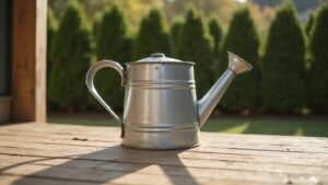 Read more about the article Antique Galvanized Watering Can: A Homestead Essential